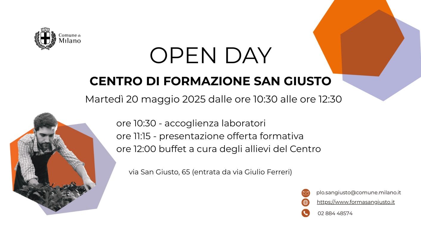 OPEN DAY 20/05/25